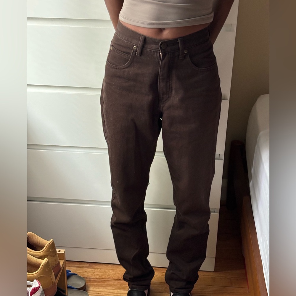 High rise jeans